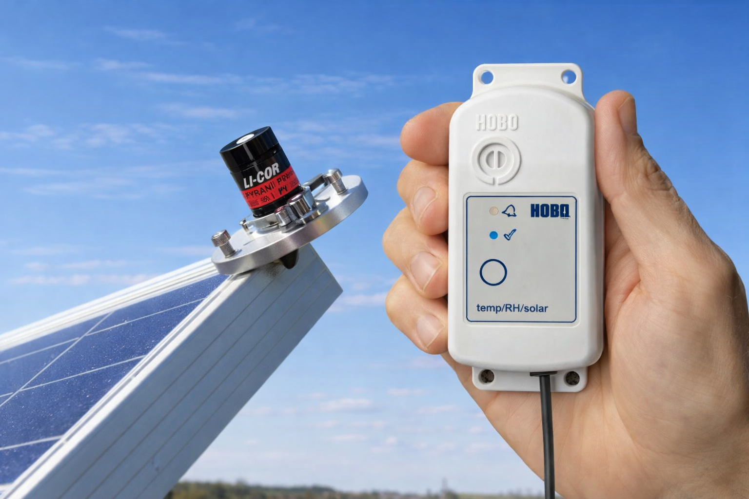 MX2309 Temp RH Solar Datalogger
